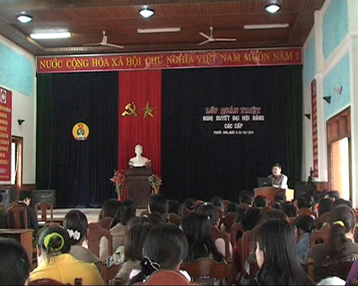 Đảng bộ huyện Phước Sơn đưa Nghị quyết vào cuộc sống