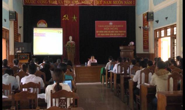 Hội nghị tập huấn công tác mặt trận tham gia xây dựng nông thôn mới