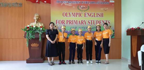 Phòng GD&ĐT Phước Sơn:  Hội thi Olympic tiếng Anh cấp tiểu học (năm học 2019-2020)