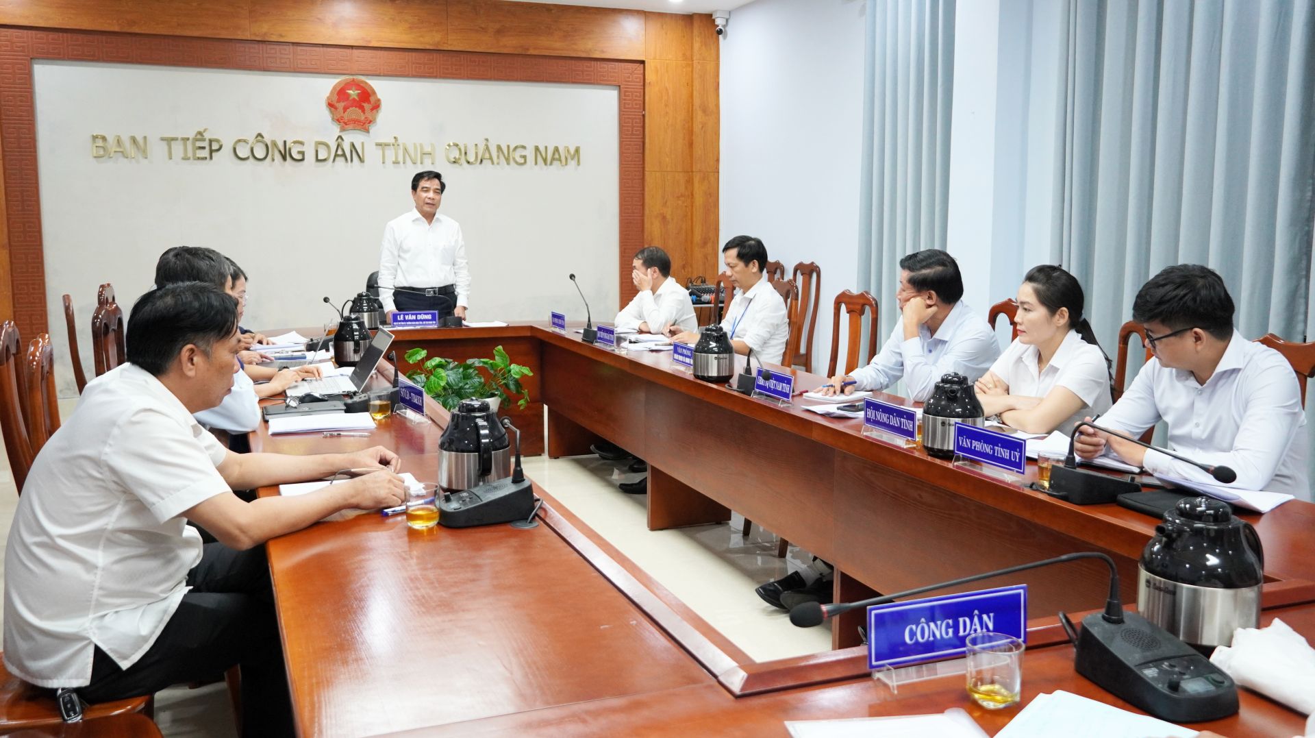 Chủ tịch UBND tỉnh Lê Văn Dũng tiếp công dân định kỳ tháng 7