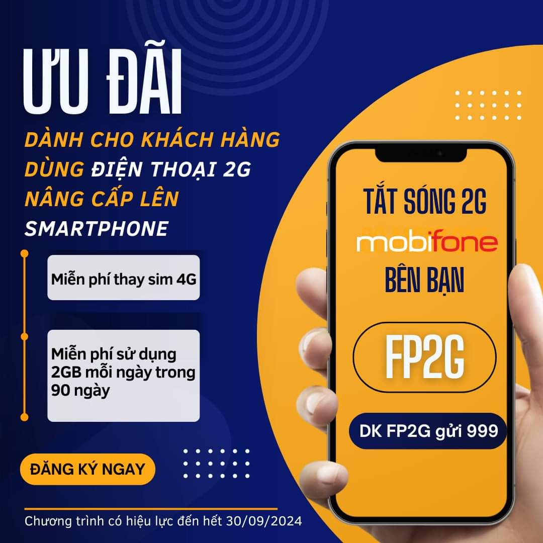 MobiFone đồng hành cùng khách hàng trong công cuộc nâng cấp công nghệ di động 4G