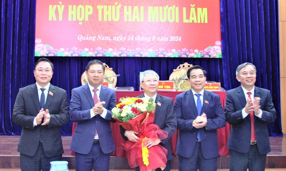 Đồng chí Nguyễn Đức Dũng được bầu làm Chủ tịch HĐND tỉnh Quảng Nam nhiệm kỳ 2021-2026