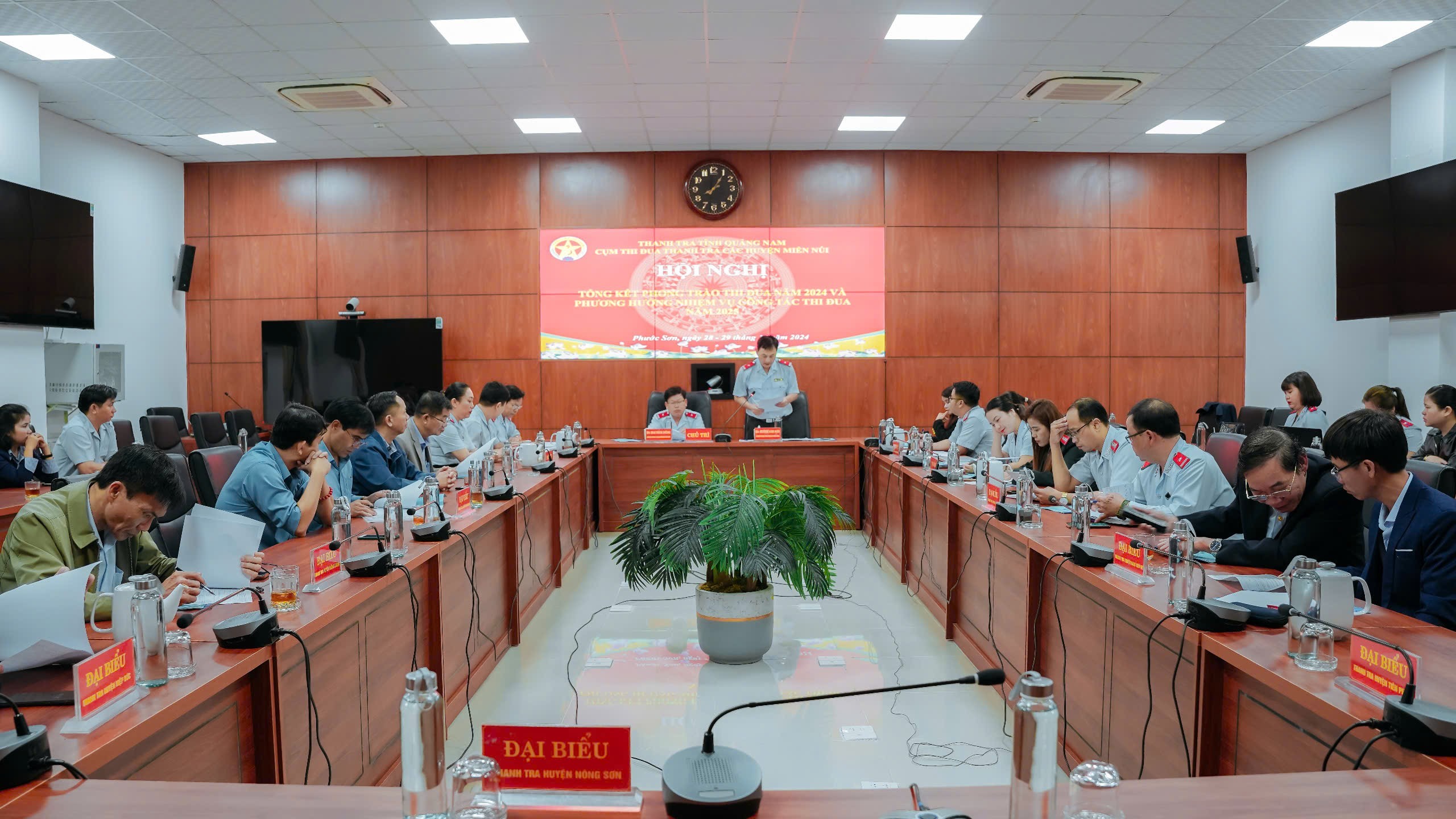 Tổng kết phong trào thi đua cụm Thanh tra các huyện miền núi năm 2024