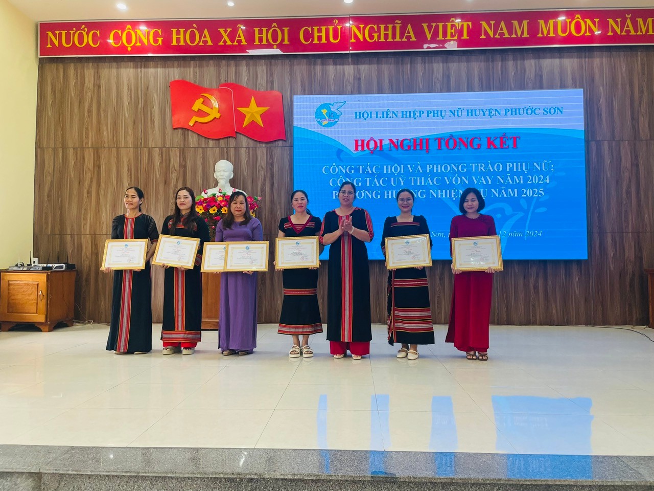 Hội LHPN huyện Phước Sơn: Tổ chức Hội nghị tổng kết công tác Hội năm 2024