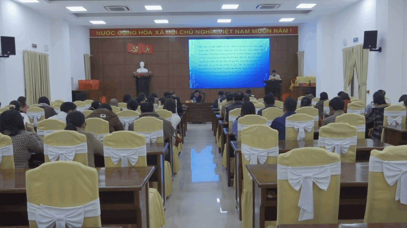 Năm 2024, Liên đoàn Lao động Phước Sơn kết nạp 235 đoàn viên