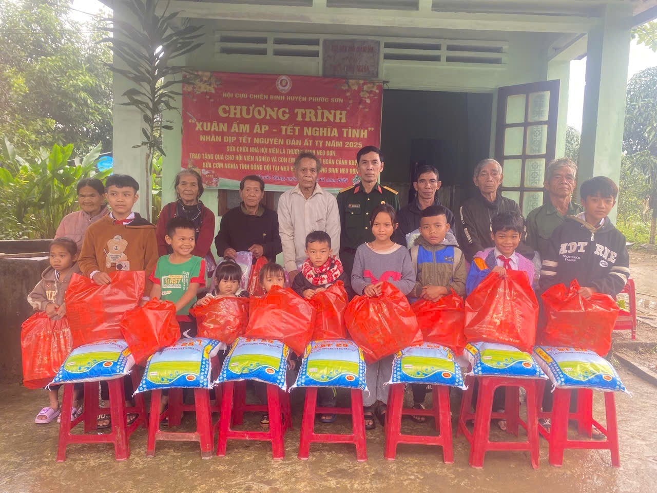 Hội Cựu chiến binh Phước Sơn: Tổ chức chương trình "Xuân ấm áp - Tết nghĩa tình"