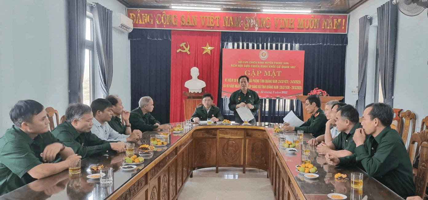 Gặp mặt kỷ niệm 50 năm Ngày giải phóng tỉnh Quảng Nam