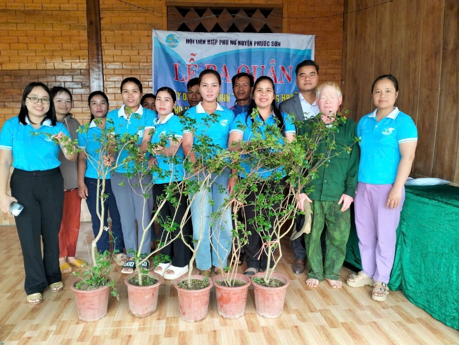 Hội LHPN huyện Phước Sơn chung tay xây dựng nông thôn mới, làm đẹp quê hương
